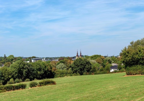 Eupen 7 church towers