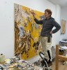 Gaby Kutz in ihrer Galerie
